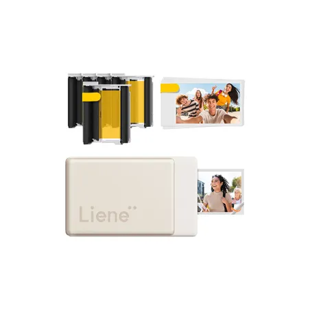 Liene Pearl N200 Pro 2x3" Portable Photo Printer Kit (Gold)
